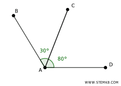 example of adjacent angles