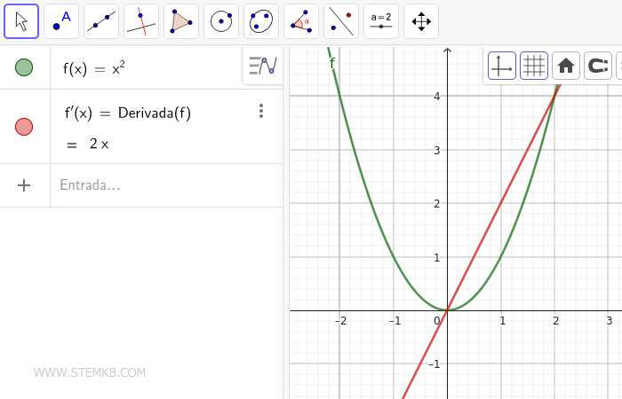 Use o poder da fun&ccedil;&atilde;o Derivada() para calcular a primeira derivada.