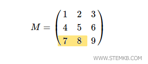 extrair colunas espec&iacute;ficas da matriz