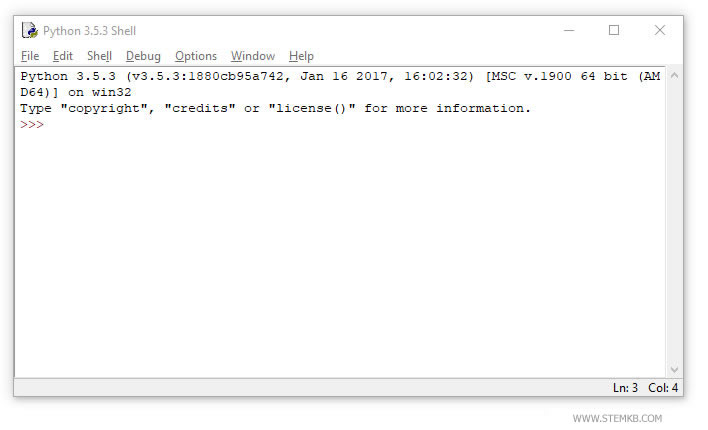 O Python tem um editor embutido chamado IDLE