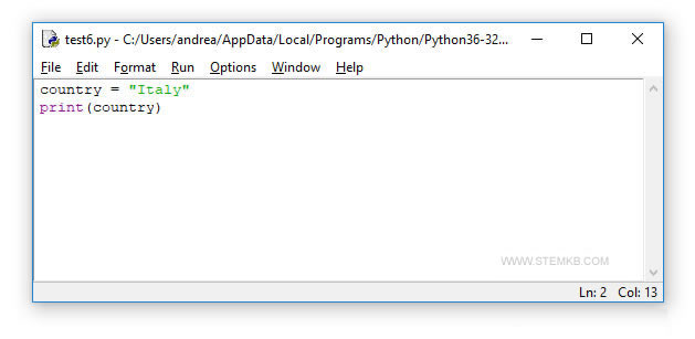 como atribuir um valor a uma vari&aacute;vel