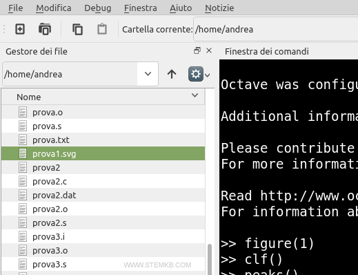 gerenciador de arquivos