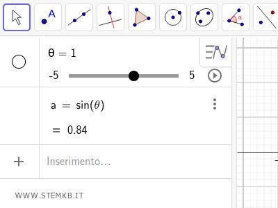 calculando o seno de teta