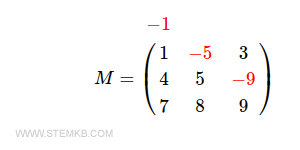 Por que -1 não está no array?