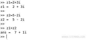 N&uacute;meros complexos no Octave