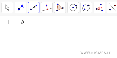 digitando a letra beta min&uacute;scula